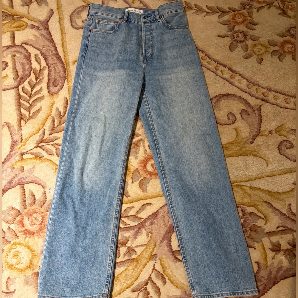 Artizia Arlo High Rise Straight Denim Forum Jeans Colour Wash: 7 Yrs Bleu Taboo